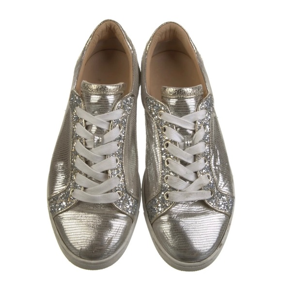 Christian Louboutin Patent Leather Low Top Sneakers - Picture 2 of 7